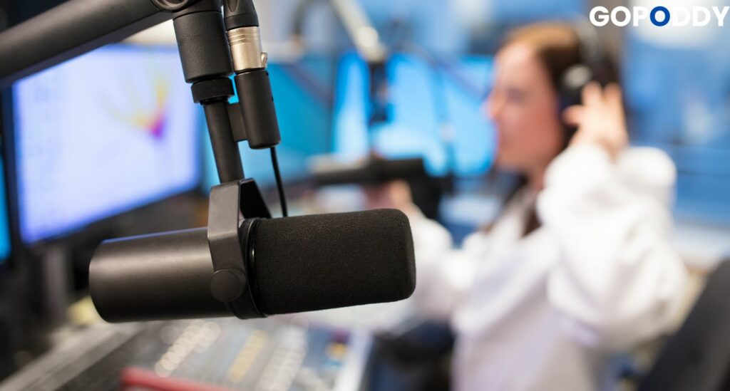 Enregistrement podcast événement